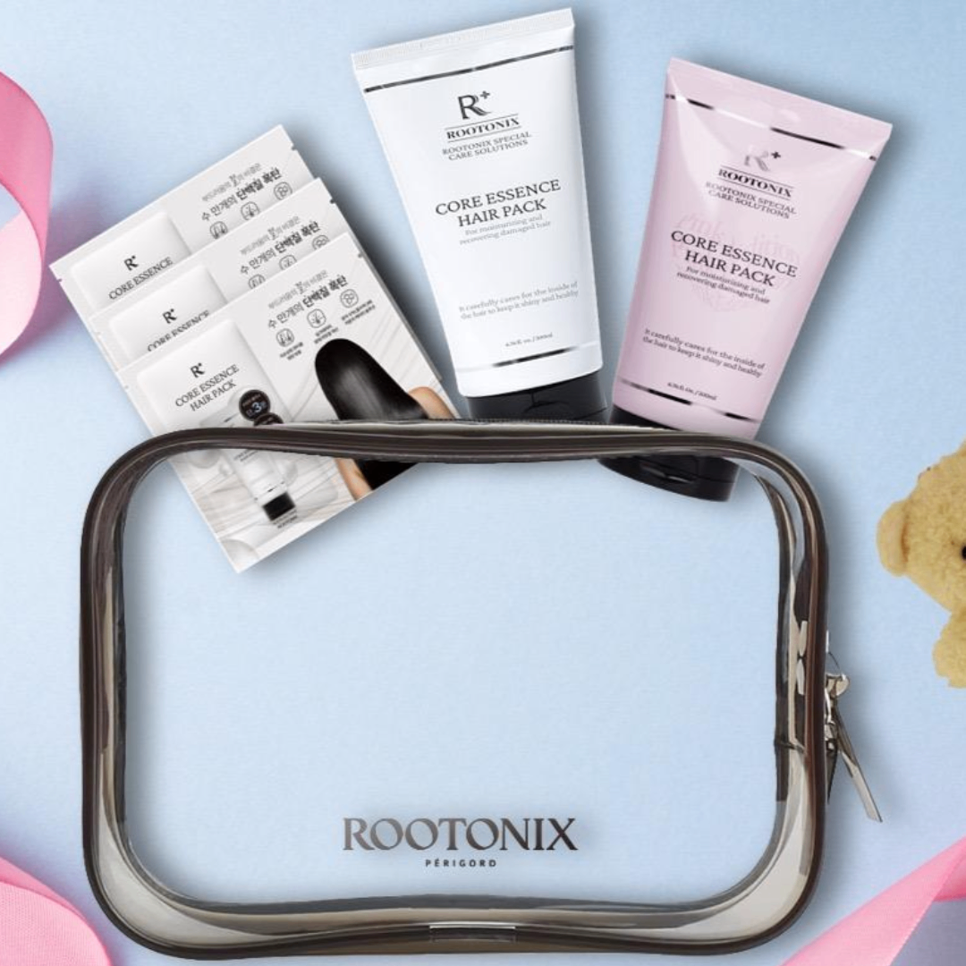 R plus Hair Pack 50 ml+R plus Hair Pack Pink Edition 50ml inkl ROOTONIX TASCHE