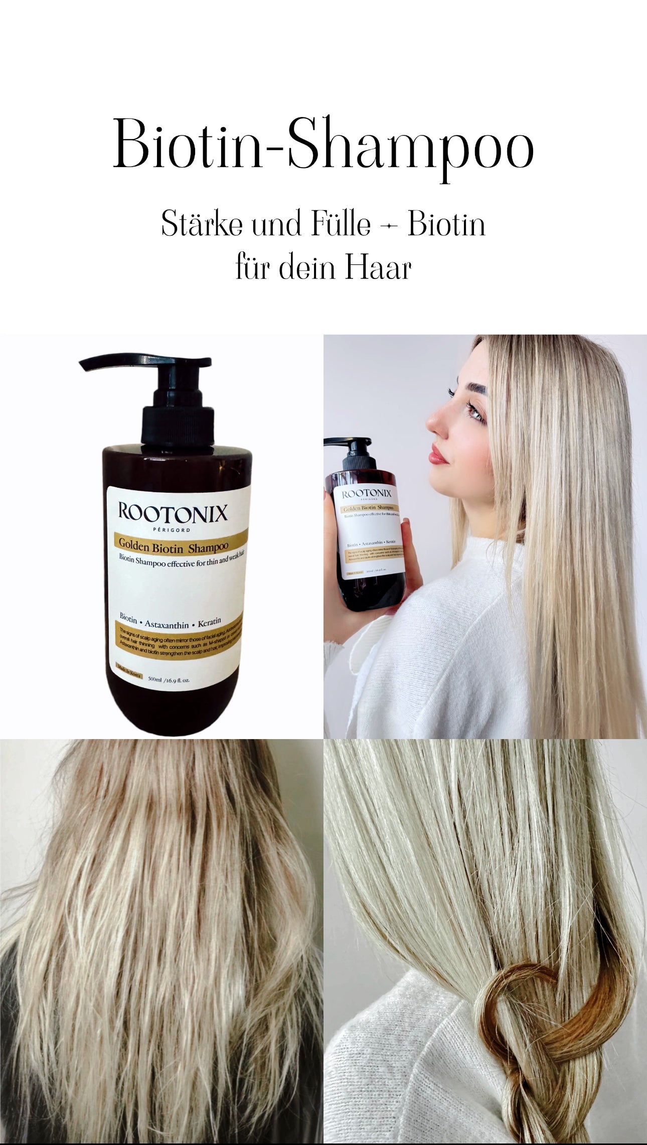 Golden Biotin shampoo