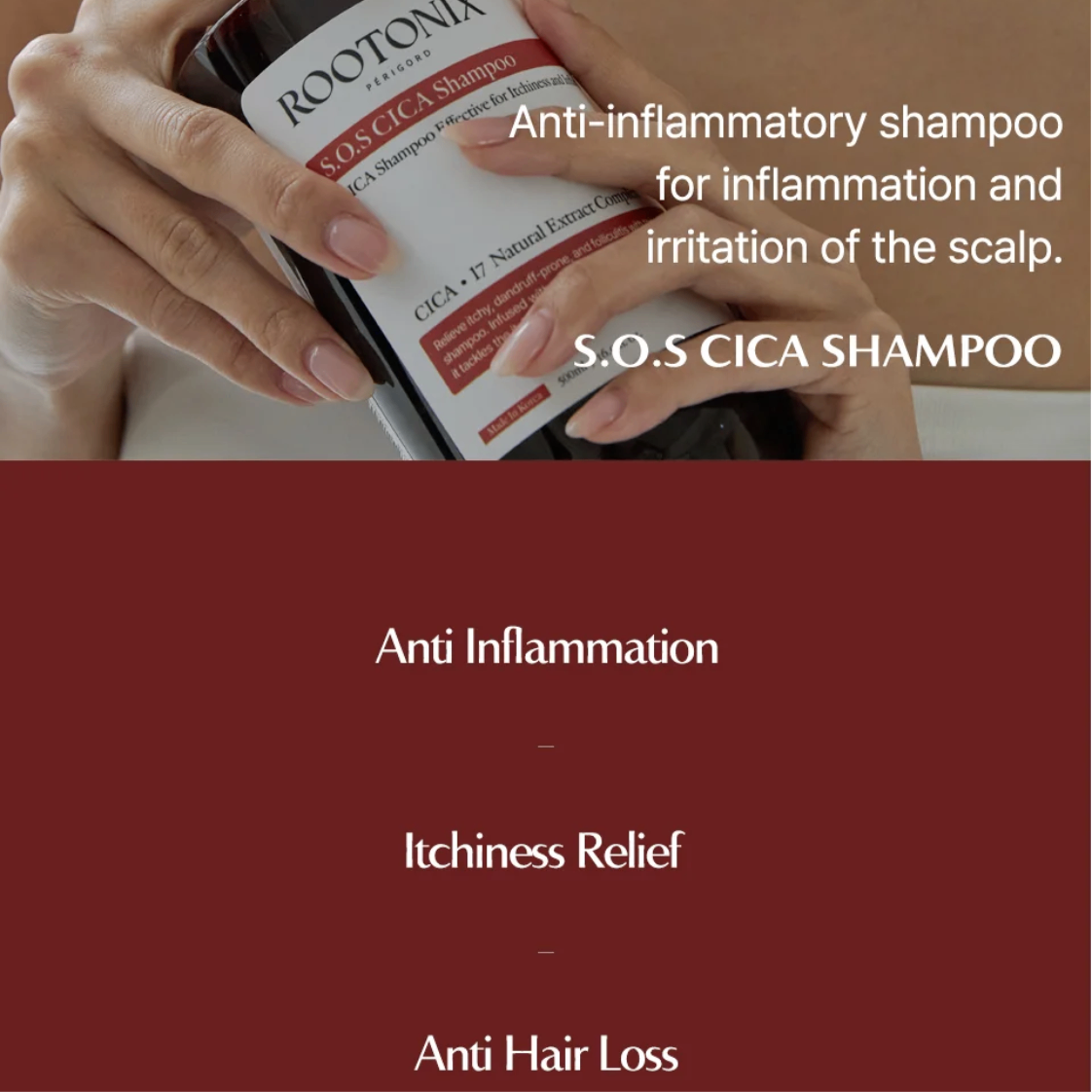 S.O.S CICA shampoo