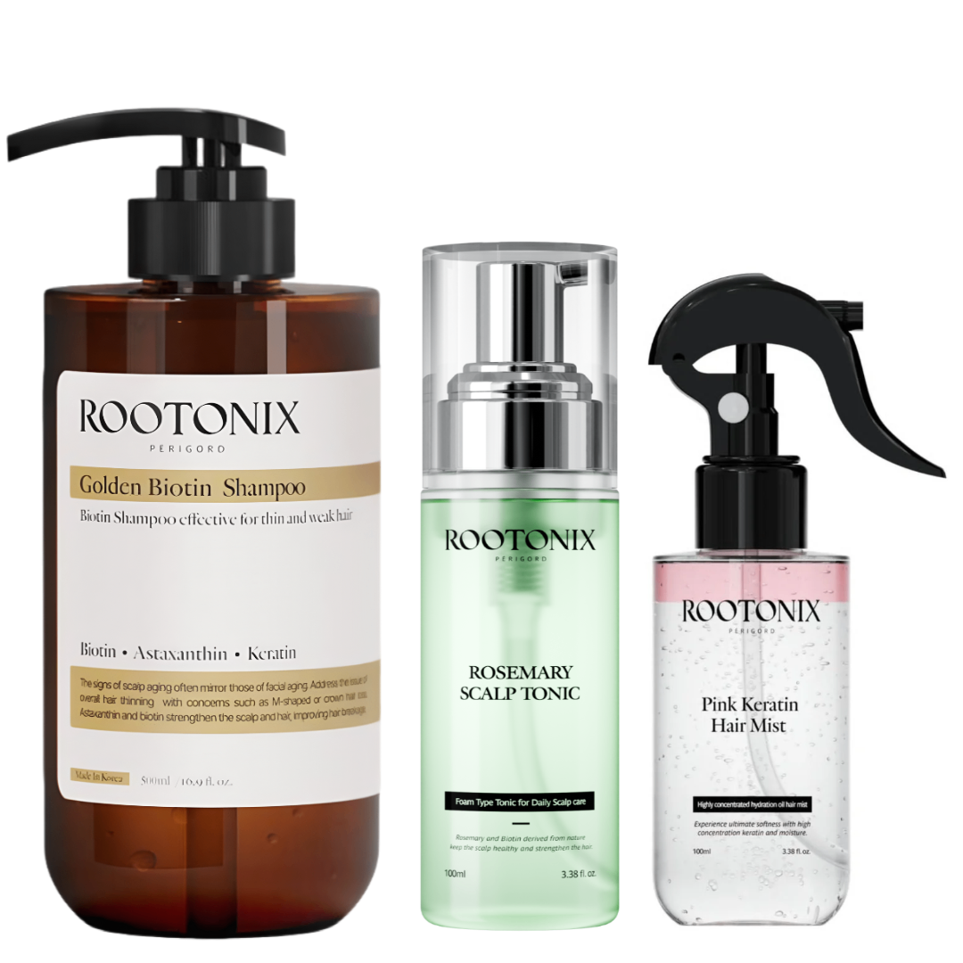 Beauty-Set für voluminöses und glänzende Haare